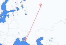Fly fra Gelendzhik til Syktyvkar