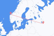Vluchten van Jaroslavl naar Ålesund