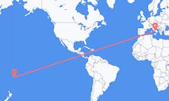 Flyrejser fra Lakeba, Fiji til Napoli, Italien