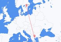 Flights from Linköping, Sweden to Thessaloniki, Greece