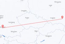 Flyreiser fra Rzeszów, Polen til Stuttgart, Tyskland