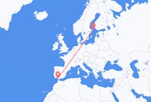 Flyg från Mariehamn, Åland till Jerez, Spanien