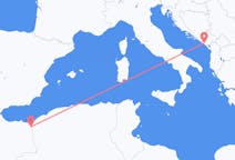出发地 摩洛哥从乌季达出发目的地 黑山蒂瓦特的航班