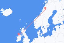 Flights from Hemavan, Sweden to Donegal, Ireland