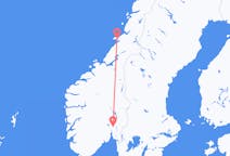 Flyg från Rørvik till Oslo