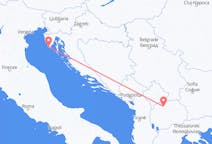Flights from Pula to Skopje