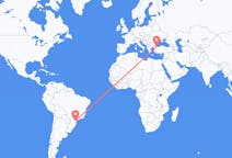 Flights from Curitiba, Brazil to Istanbul, Turkey