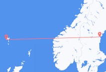 Fly fra Sundsvall til Sørvágur
