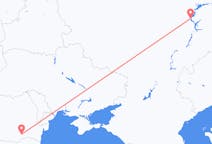 Fly fra Uljanovsk til Bukarest