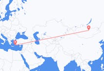 Flights from Ulaanbaatar to Rhodes