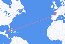 出发地 开曼群岛大開曼目的地 法国比亚里茨的航班