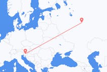 Flights from Ljubljana, Slovenia to Nizhny Novgorod, Russia