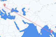 Flights from Surat Thani Province to Bratislava