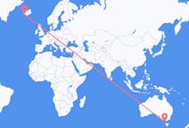 澳大利亚出发地 金岛飞往澳大利亚到雷克雅未克的航班