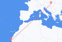 Flüge von Nouadhibou, nach Budapest