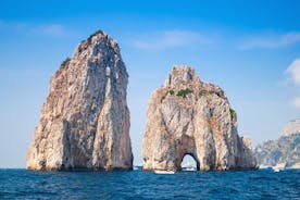 Excursion privée : croisière sur la côte d'Amalfi et à Capri