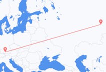 Flights from Yekaterinburg, Russia to Memmingen, Germany