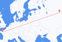 Flights from Kirov, Russia to Rennes, France