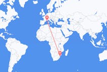 Flyreiser fra Maputo, Mosambik til Marseille, Frankrike
