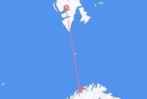 Flyg från Svalbard till Sørkjosen