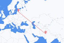 Flyg från Bahawalpur, Pakistan till Riga, Lettland