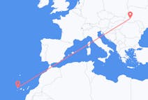 Flights from Ivano-Frankivsk, Ukraine to Santa Cruz de La Palma, Spain