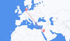 Flights from Al-`Ula to Bremen