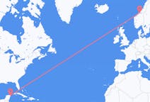 Flyg från Cancún till Ørland