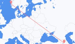 Flights from Ganja, Azerbaijan to Stord, Norway