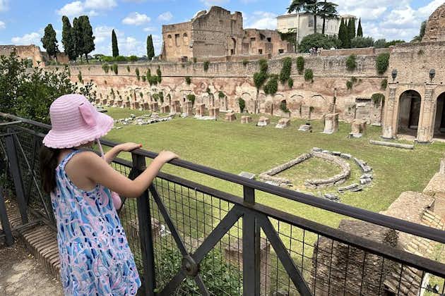 Tour zum Kolosseum und zum Forum Romanum mit privatem, kinderfreundlichem Reiseführer