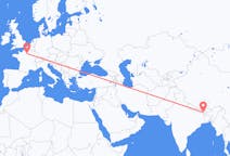 Flights from Bhadrapur, Mechi, Nepal to Paris, France