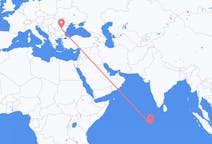 Flyrejser fra Gan, Maldiverne til Bukarest, Rumænien