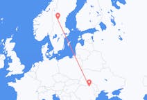 Flights from Sveg, Sweden to Suceava, Romania