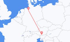 Flyreiser fra Klagenfurt, Østerrike til Bremen, Tyskland