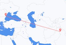 Flights from Srinagar, India to Constanța, Romania