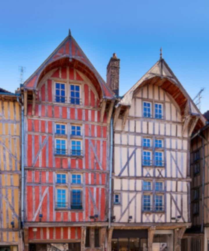 Hoteller og steder å bo i Troyes, Frankrike