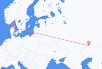 Vols d’Oural, le Kazakhstan pour Aalborg, Danemark