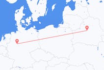 Flyreiser fra Minsk, Hviterussland til Paderborn, Tyskland