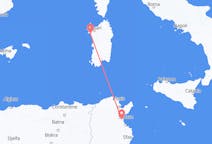 Flyreiser fra Enfidha, Tunisia til Alghero, Italia