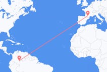 Flights from Mitú, Colombia to Toulouse, France