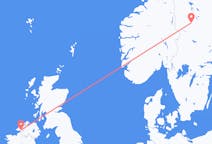 Flights from Sveg, Sweden to Donegal, Ireland