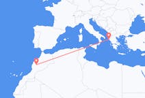 Flights from Marrakesh, Morocco to Corfu, Greece