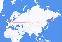 Flyg från Petropavlovsk-Kamchatsky till Brysselregionen