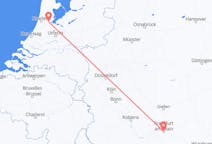 Flyreiser fra Amsterdam, Nederland til Frankfurt, Tyskland