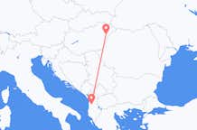 Vols de Tirana pour Debrecen