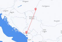 Vluchten van Arad naar Podgorica
