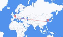 Flyg från Jeju City, Sydkorea till Grenoble, Sydkorea