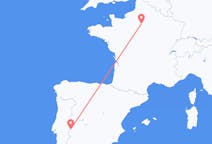 Loty z miasta Badajoz do miasta Paryż