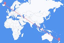 Рейсы из Окленда, Новая Зеландия в Эйильсстадир, Исландия