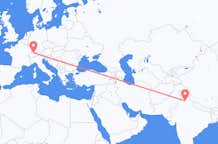 Flights from Chandigarh to Zurich